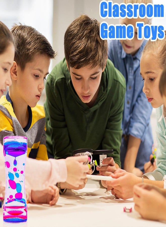 TGIQROVE 12 Pcs Liquid Motion Bubbler Sensory Toys, Liquid Timer AnxietyCalming Toys for Kids Adults, Party Favors, Classroom Prizes Easter Birthday Gift for Kids - Image 5